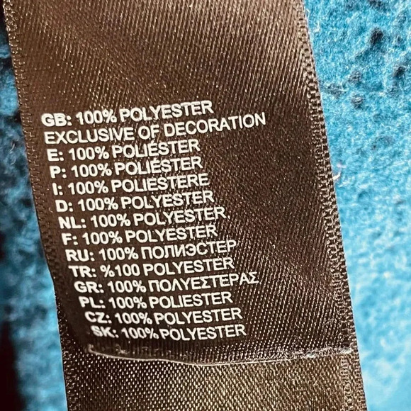 The North Face Teal Full Zip Fleece Sweater Jacket - Picture 10 of 11